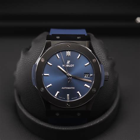 hublot classic fusion 45 ceramic moonphase review|Hublot classic fusion price.